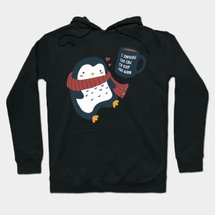 Warm Penguin Love Hoodie